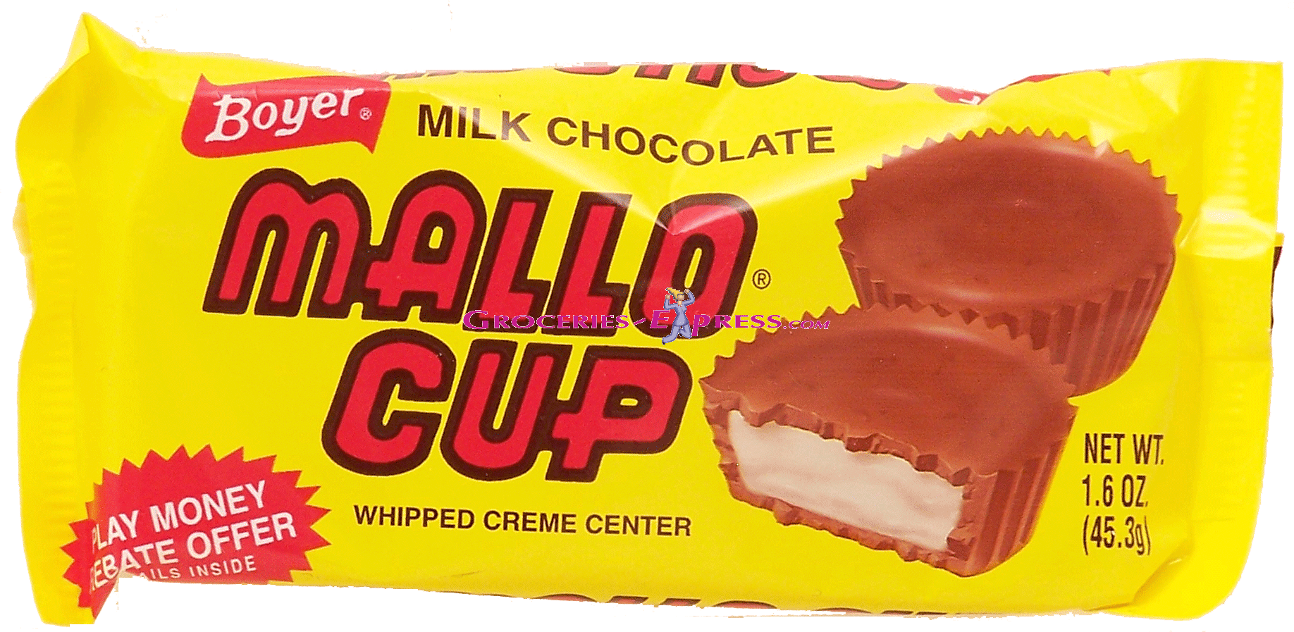 Boyer mallo cup milk chocolate whipped creme center Full-Size Picture